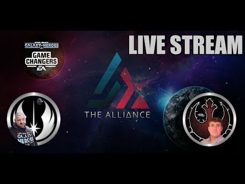 Star Wars Galaxy Of Heroes: Live Show # 72 - SWGOH - The ALLIΔNCE - Is Dark Bastila Coming?
