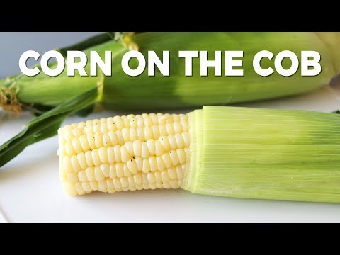 Super Easy Microwave Corn on the Cob | No Shucking