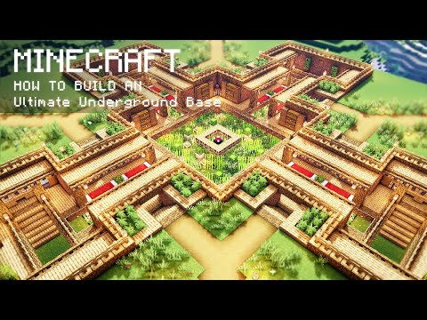 Minecraft: How To Build an Ultimate Underground Base