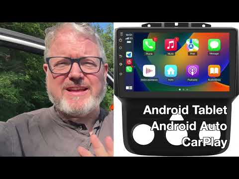 2+64G Car Stereo for Dodge Ram 1500 2500 3500 2006-2008 with Carplay Android Auto 9.7 inch Touchscreen Upgrade Android 15 Car Radio w/GPS WiFi Split Screen Bluetooth FM RDS Mirror Link Camera SWC video review thumbnail