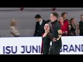 Andrea And Jachym Free Dance JGP Istanbul 2023