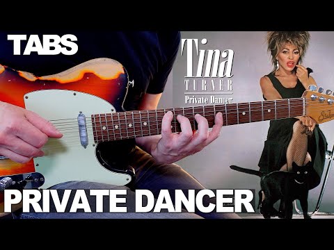 Tina Turner - Private Dancer | Guitar cover WITH TABS |