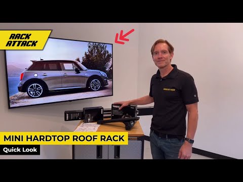 2014-2022+ MINI HARDTOP 4-dr Hatchback with Flush Side Rails - Thule's Best Roof Rack Crossbars
