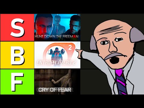 The Best Half-Life Mods Tier List