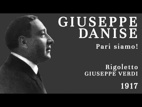 Giuseppe Danise - Pari siamo [Rigoletto] - 1917