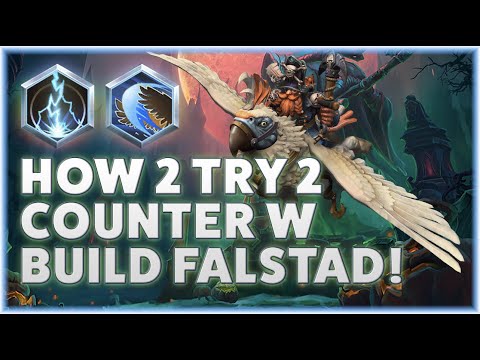 Falstad Gust - HOW TO TRY TO COUNTER W BUILD FALSTAD! - Grandmaster Storm League