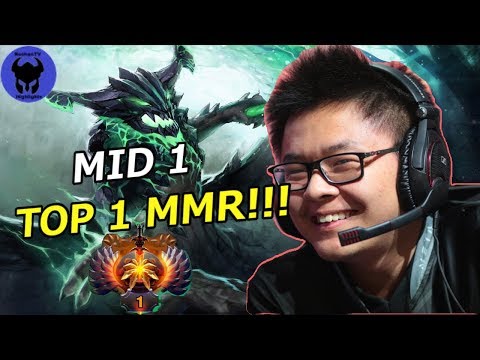 THIS IS HOW TOP 1 MMR MidOne plays Outworld Devourer!!! Dota 2 7.19