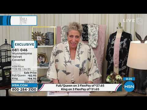 HSN | MarlaWynne Home Fashions Premiere 02.02.2022 - 02 PM