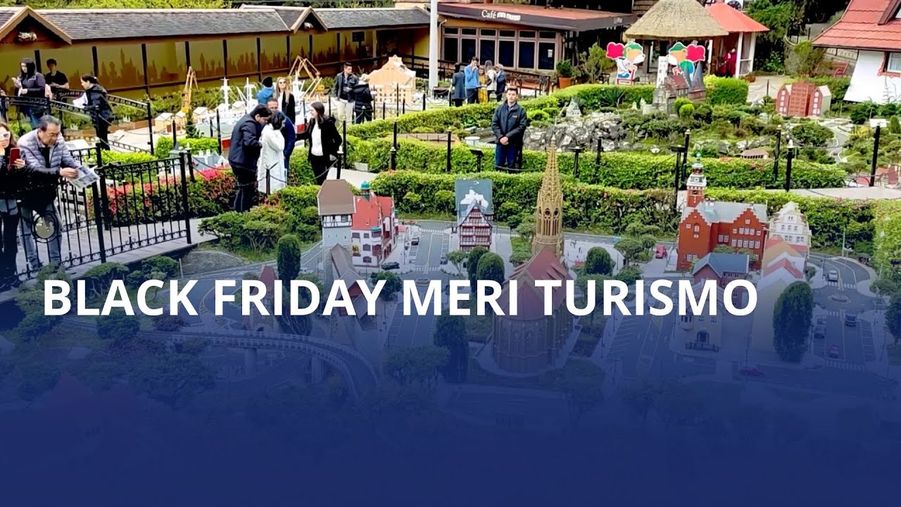 Black Friday Meri Turismo. Aproveite descontos especiais em dois destinos bastante procurados: Natal Luz em Gramado e compras no Paraguai
