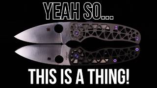 It's a Perfect Fit, Like it was Meant to Be! - Spyderco Shaman + Edgerati = Shamarti or Edgeraman!
