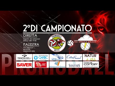 Promoball Sanitars Gussago VS Spakka Volley