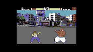 Commodore 64 += International Yie-Ar Kung Fu =+ Graphics collection