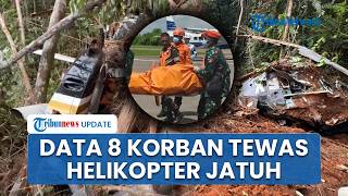 Data Korban Tewas Helikopter PK-CFX Jatuh di Kalbar, 2 Orang Pilot dan Co Pilot hingga 6 Penumpang