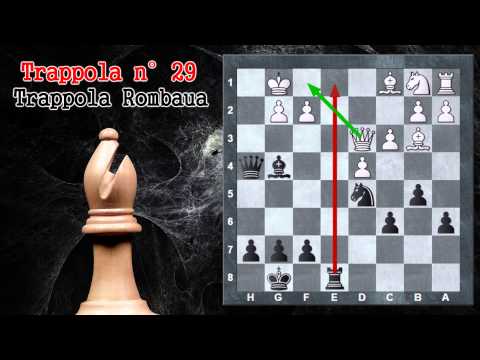 Trappole in Apertura 29 - Scacchi - Trappola Rombaua - Partita Spagnola - Gambetto Marshall