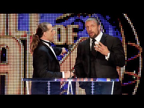 Shawn Michaels & Triple H induct Mike Tyson into the WWE Hall of Fame