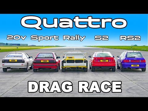 Audi Quattro DRAG RACE
