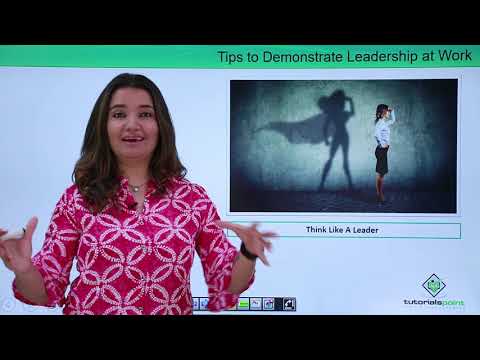 Tips to Demonstrate Leadership at work