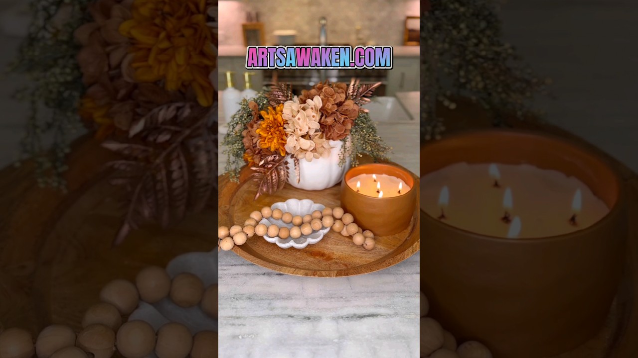 Autumn Enchantment: Fun Fall Decor with Floral Pumpkin Masterpieces!