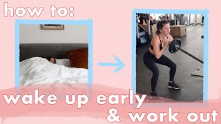 How to Wake Up Early to Workout (tips that CHANGED MY LIFE)