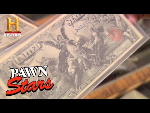 當鋪之星。昂貴的1896年銀質證書（第三季）｜歷史 (Pawn Stars: Expensive 1896 Silver Certificates (Season 3) | History)