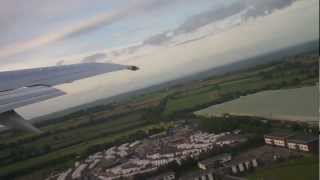 preview picture of video 'Runway 32 Take-off from Leeds Bradford Airport - July 2012'