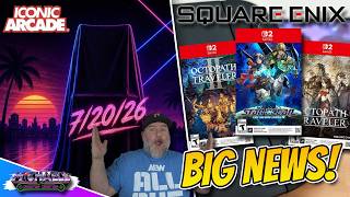 Iconic Arcade New Cab Reveal & Square Enix Switch 2 Re-Releases Dissapoint Fans