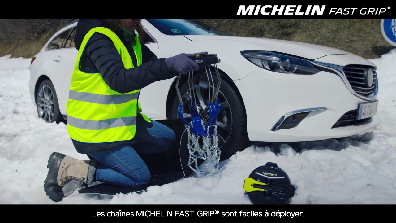 Chaînes neige MICHELIN Fast Grip disponibles sur norauto.fr