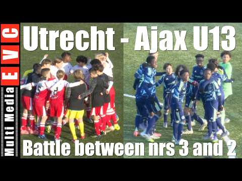 Utrecht - Ajax U13 | Great Goals, Bizarre Battle ⚽️