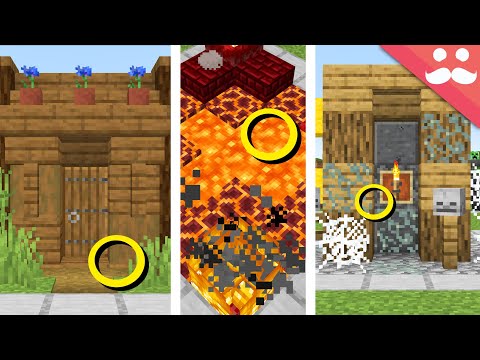 33 ways to hide your Items in Minecraft