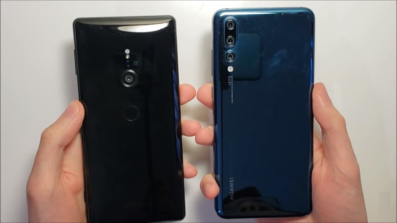 Sony Xperia XZ2 vs Huawei P20 Pro Speed Test & Camera Test!