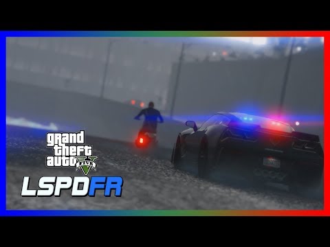 GTA V LSPDFR 0.4 #27 | Unmarked Corvette C7
