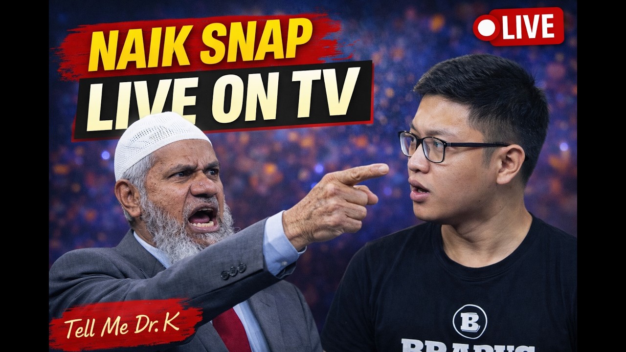 The One Question That Made Zakir Naik Lose His Temper Live on TV