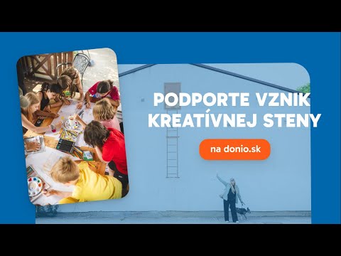 Podporte vznik kreatívnej steny pre deti v Centre pre deti a rodiny Trnava