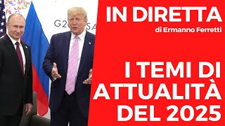 I temi di attualità del 2025