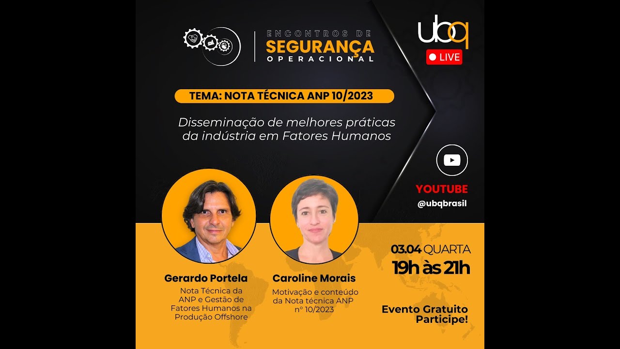 Encontro de Segurança Operacional - Tema: Nota Técnica ANP 10/2023