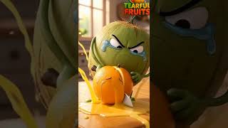 Download lagu Angry Jackfruit Cuts the Crying Mango | Emotional Fruit #SadStory #3DAnimation #FruitDrama #Shorts mp3