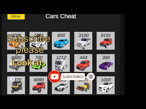 The cheat code of indian bike driving 3D