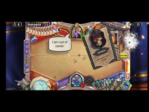 Hearthstone - Warlock fatigue combo