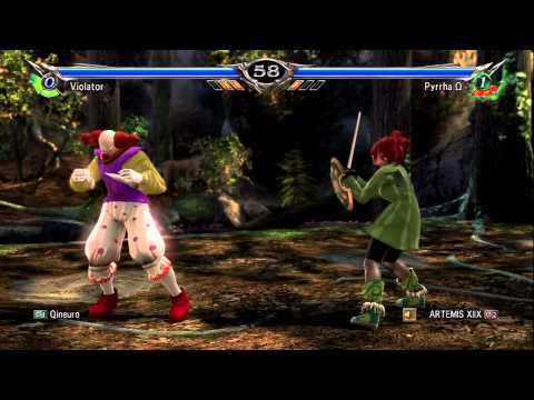 Soul Calibur V - Dampierre vs. Pyrrha Omega