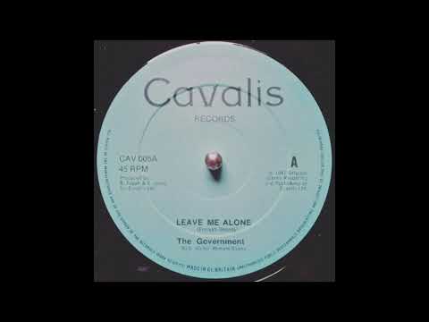 The Government & Victor Romero Evans - Leave Me Alone (1981 UK Roots)