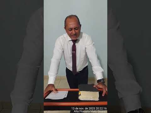 Culto no LarDia  13/11/2025Irmão Saulo Alta Floresta Mato Grosso