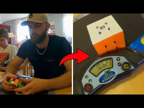 Jag löste Rubik's kub på 10 sekunder i kubtävling