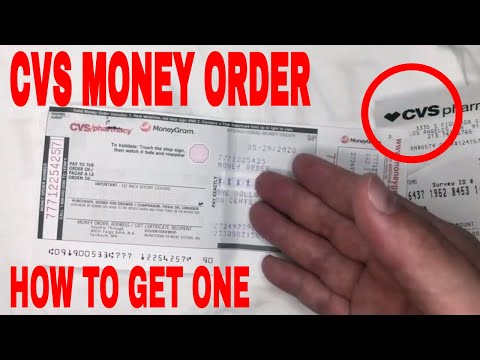 Does Cvs Cash Money Orders