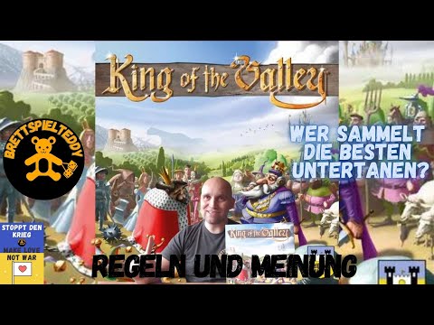 King of the Valley - Spiel -  Brettspiel Teddy - Regeln und Meinung - Board Games