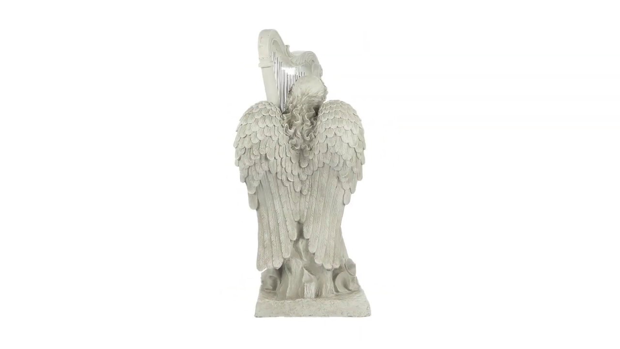 Music from Heaven Angel Statue: Large Video
