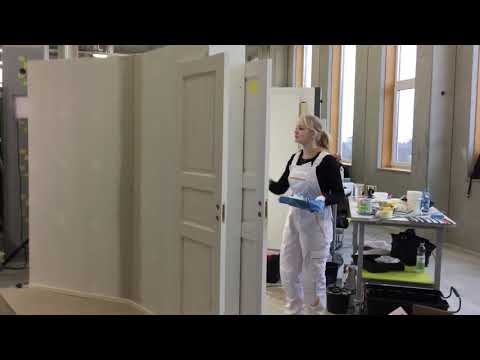 Noor Meister 2019: parim ehitusviimistleja - võistlus Tallinna Ehituskoolis (päev 1/2)