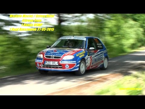 Wojdyło Maciej / Dziura Rafał - Citroen Saxo - 1 Runda RSMP 1 Rajd Rzeszowiak 31-05-2015