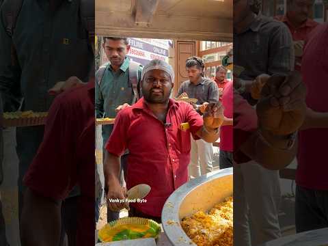 Unlimited Chicken Dum Biryani for ₹99/- in Hyderabad #shorts #streetfood #hyderabad