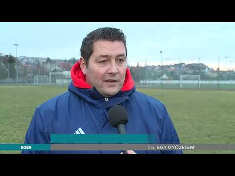 Eger SE edzőmérkőzések: egy vereség, egy győzelem - 2018.02.01.