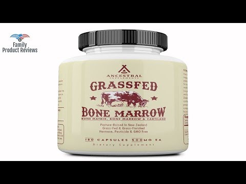 Ancestral Supplements Grass Fed Bone Marrow Whole Bone...